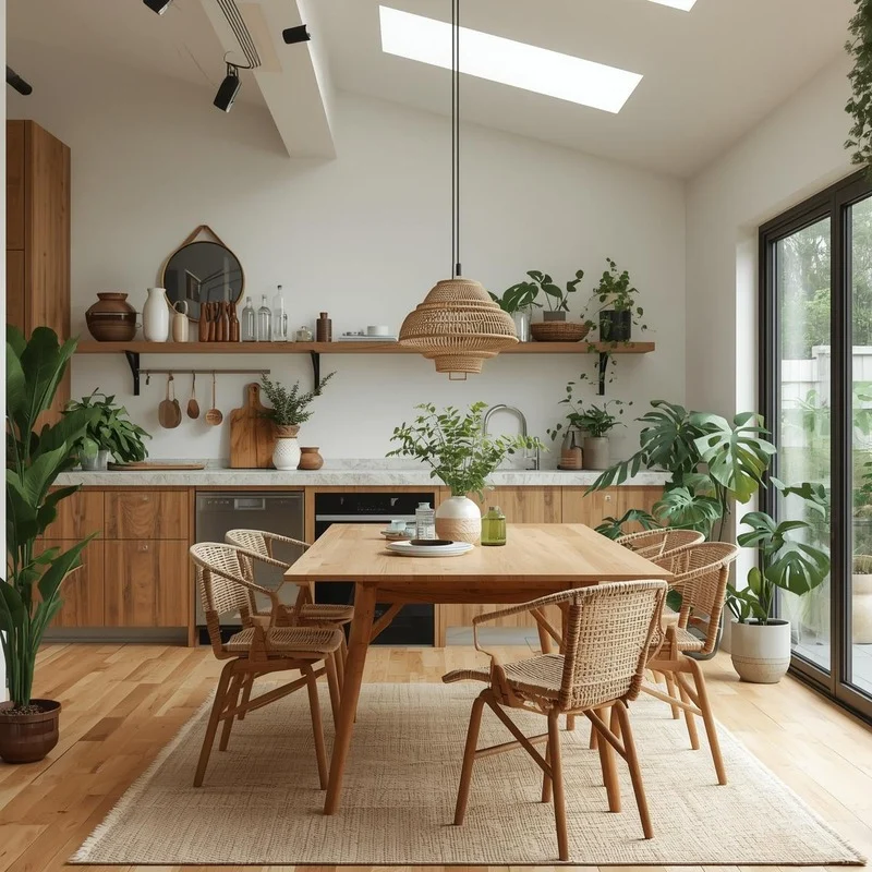 Cocina y Comedor Ecológico